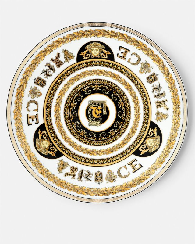 Virtus Alphabet F Charger Plate 33 cm