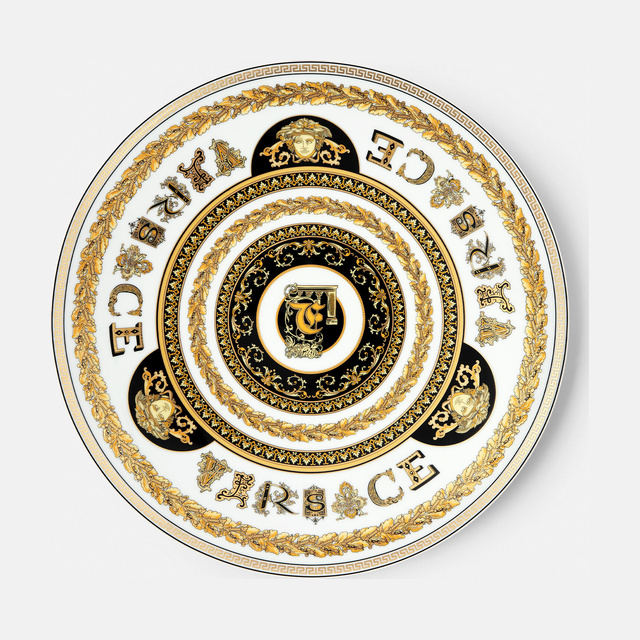 Virtus Alphabet F Charger Plate 33 cm