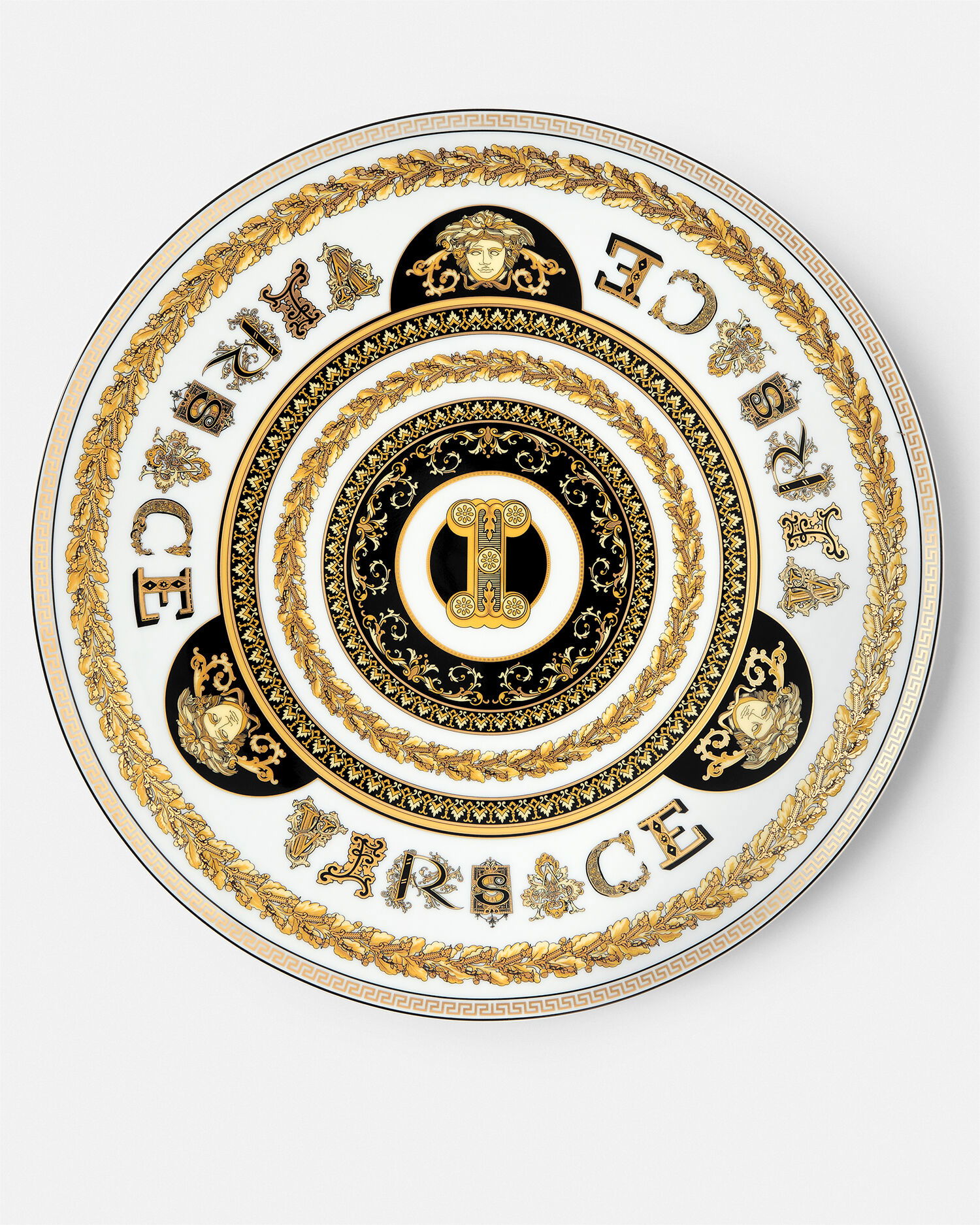 Сервировочная тарелка Virtus Alphabet с буквой 'I', 33 см