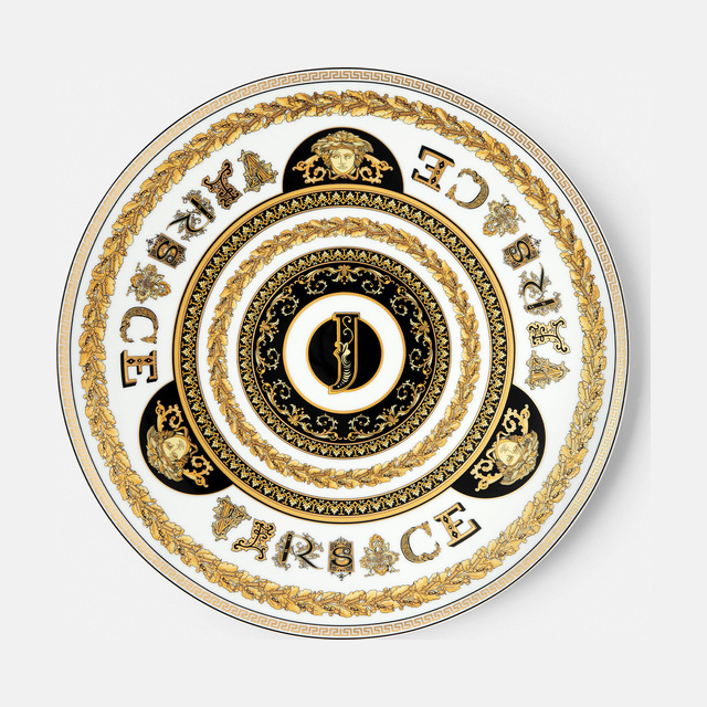 Virtus Alphabet J Charger Plate 33 cm