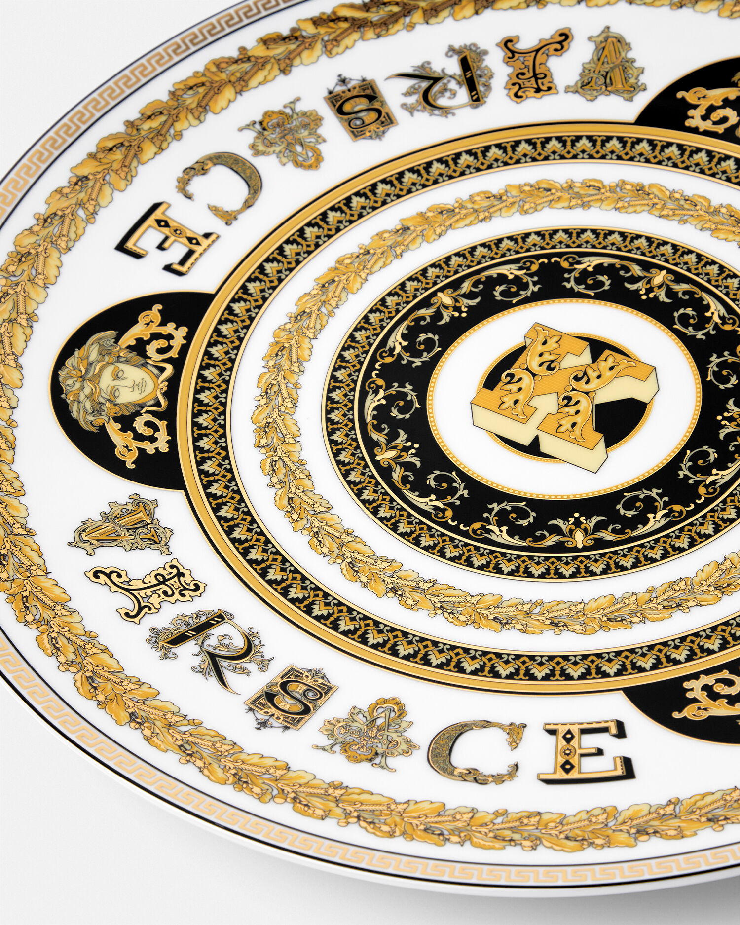 Virtus Alphabet K Charger Plate 33 cm
