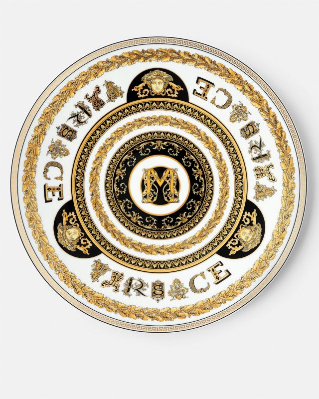 Virtus Alphabet M Charger Plate 33 cm
