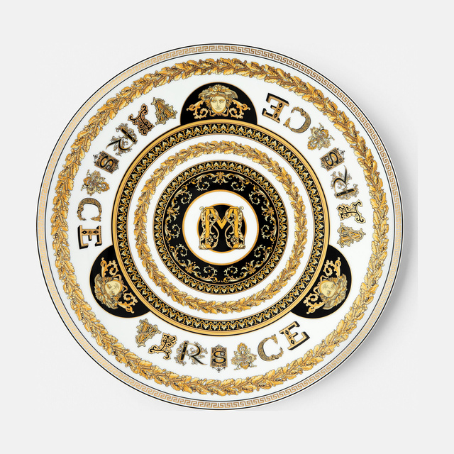 Virtus Alphabet M Charger Plate 33 cm