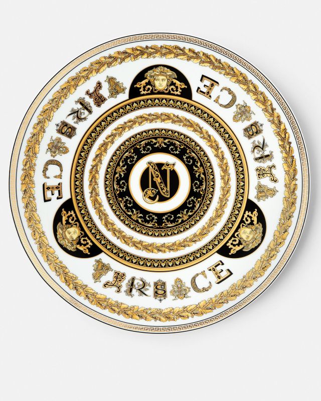 Virtus Alphabet N Charger Plate 33 cm
