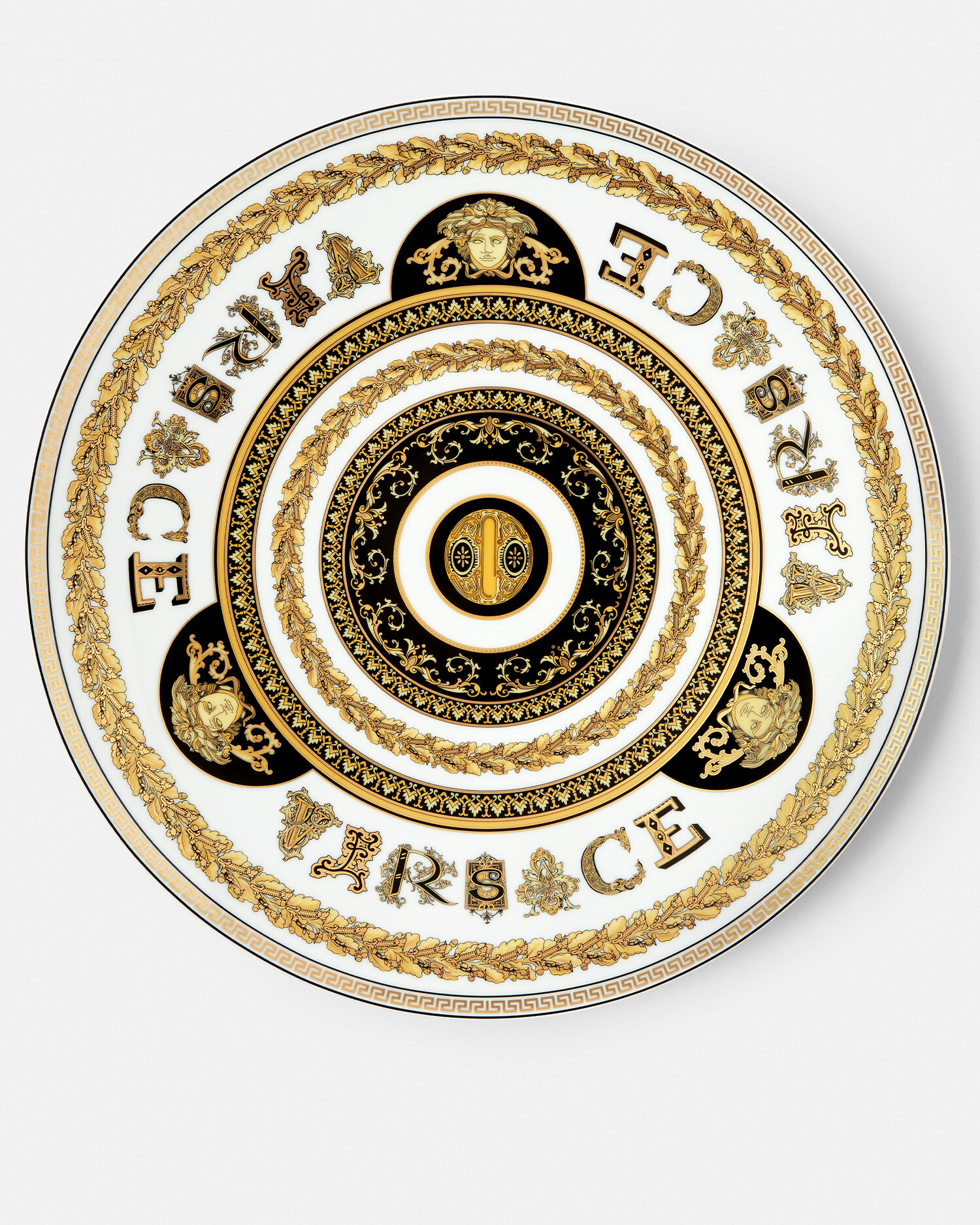 Virtus Alphabet O Charger Plate 33 cm