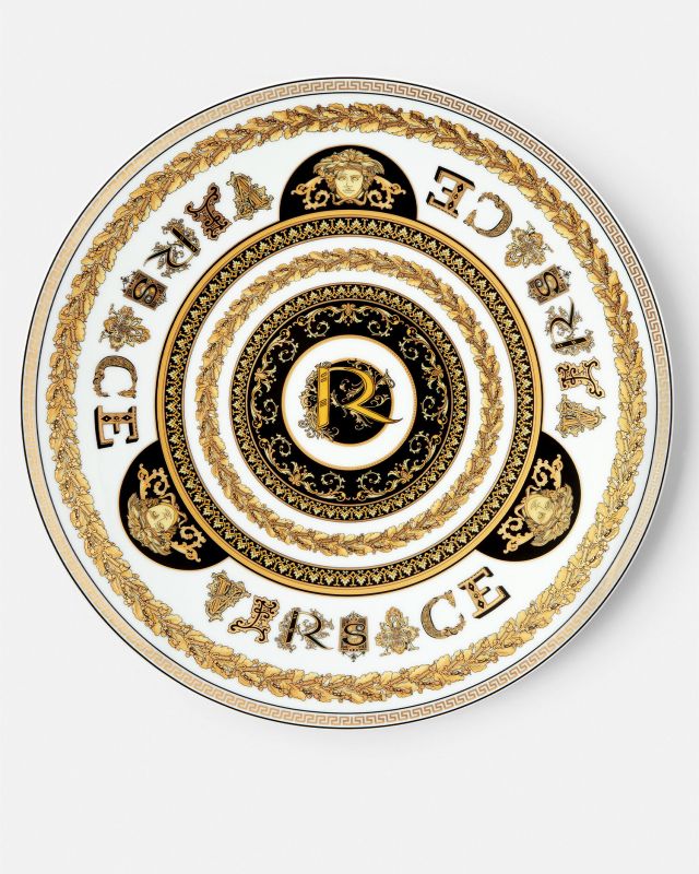 Virtus Alphabet R Charger Plate 33 cm