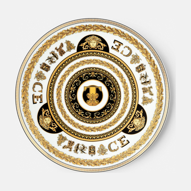 Virtus Alphabet T Charger Plate 33 cm