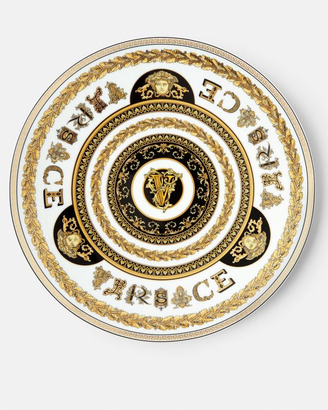Virtus Alphabet V Charger Plate 33 cm