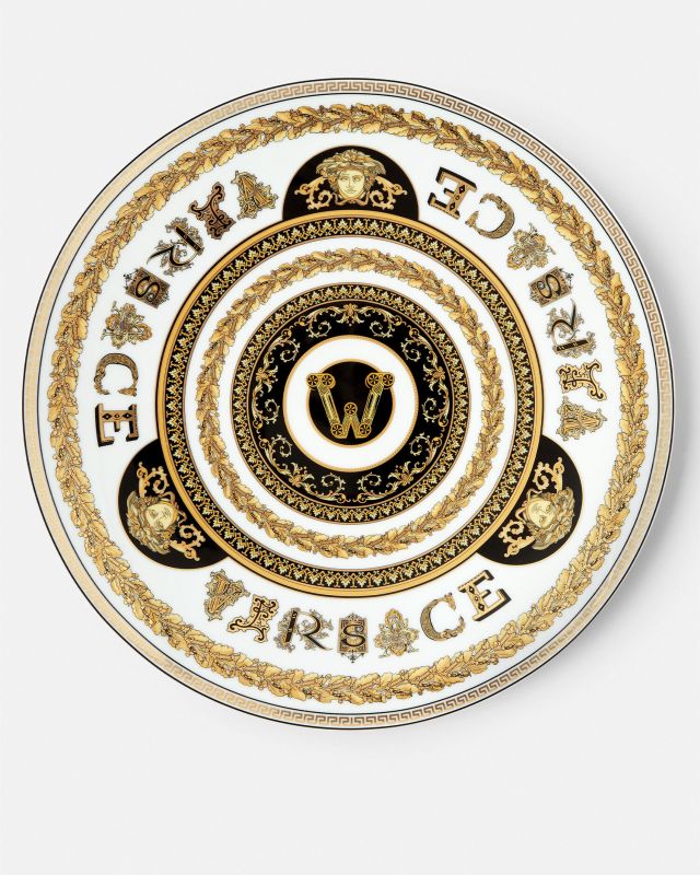 Virtus Alphabet W Charger Plate 33 cm