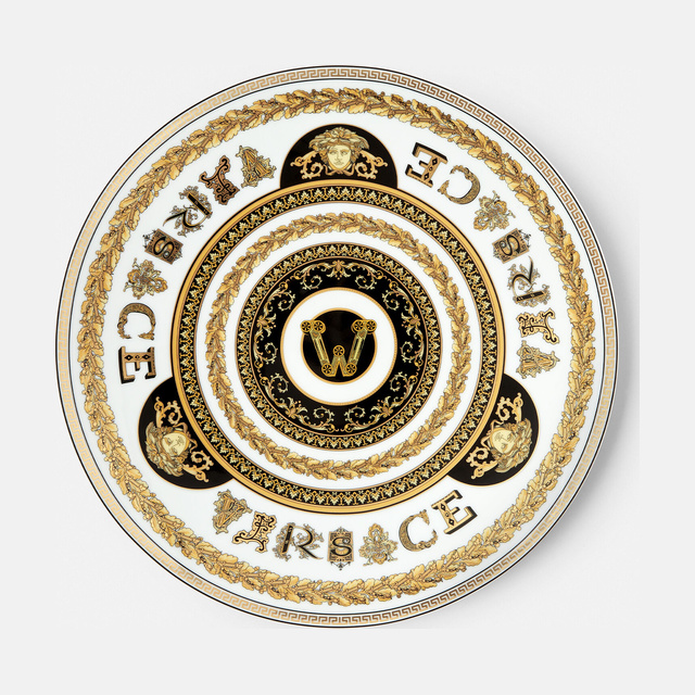 Virtus Alphabet W Charger Plate 33 cm