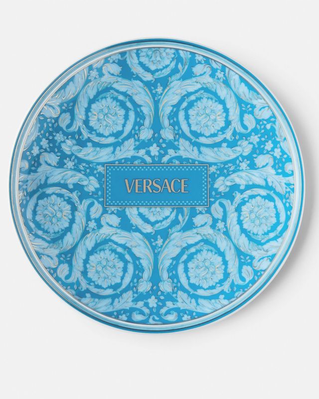 Barocco Teal Charger Plate 33 cm