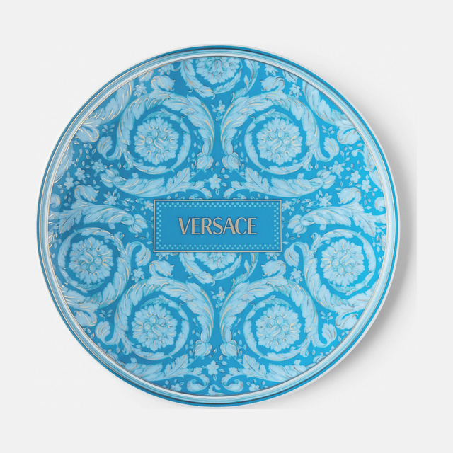 Barocco Teal Charger Plate 33 cm