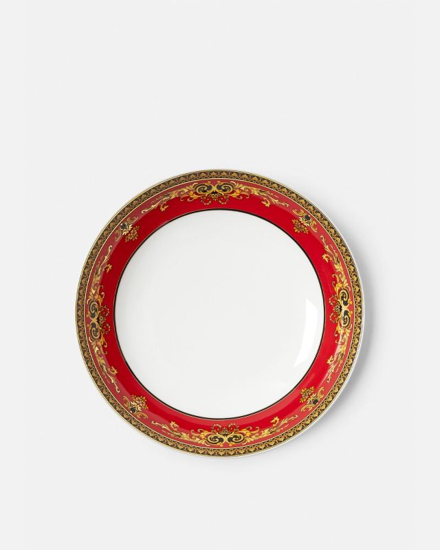 Medusa Red Deep Plate 21,5 cm