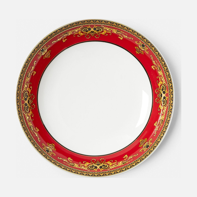 Medusa Red Deep Plate 21,5 cm
