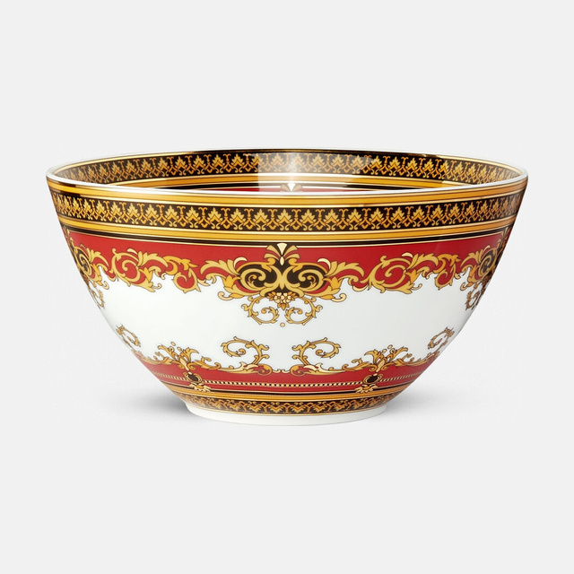 Чаша Versace Medusa Red, 18,5 см