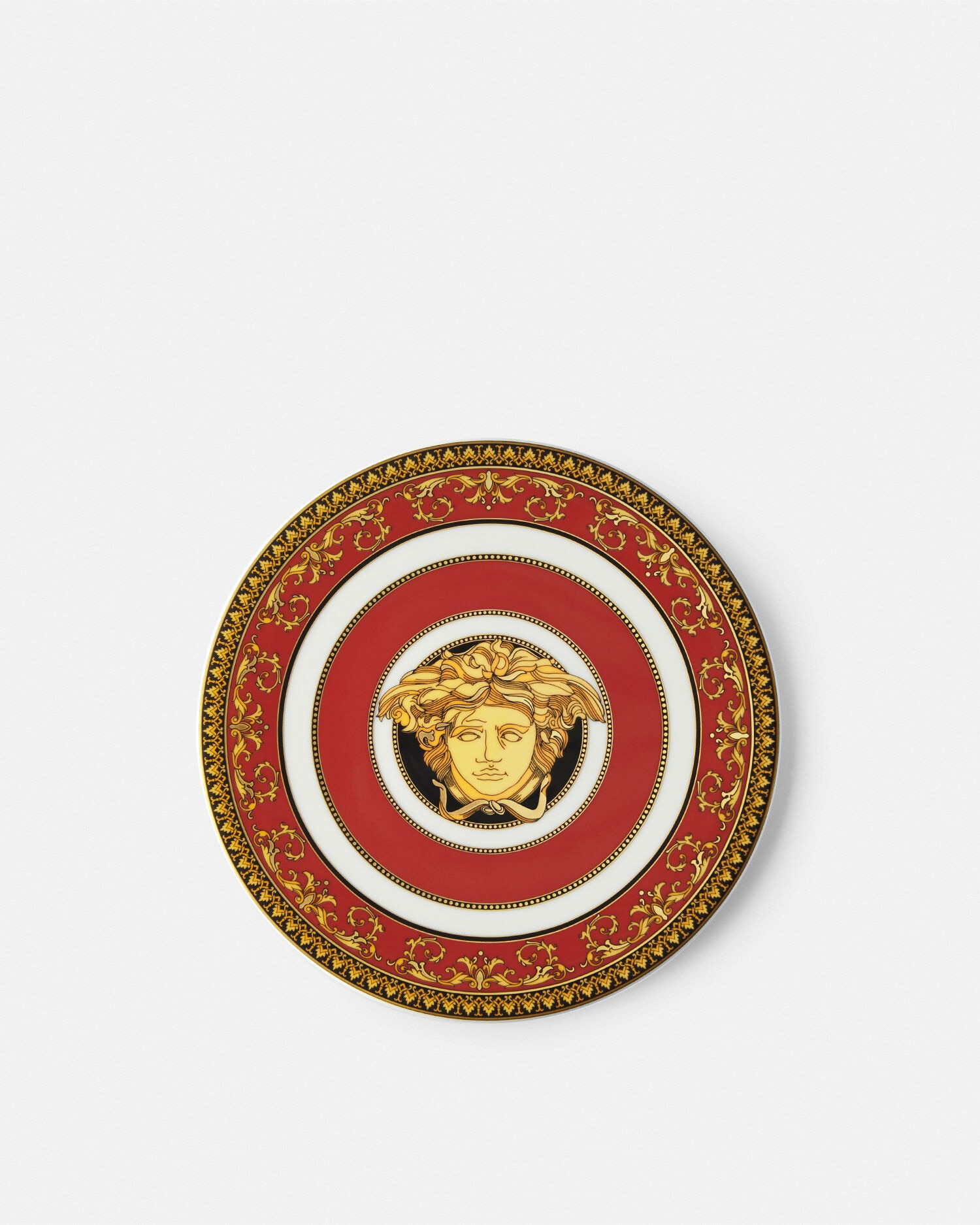 Medusa Red Bowl Lid 19 cm