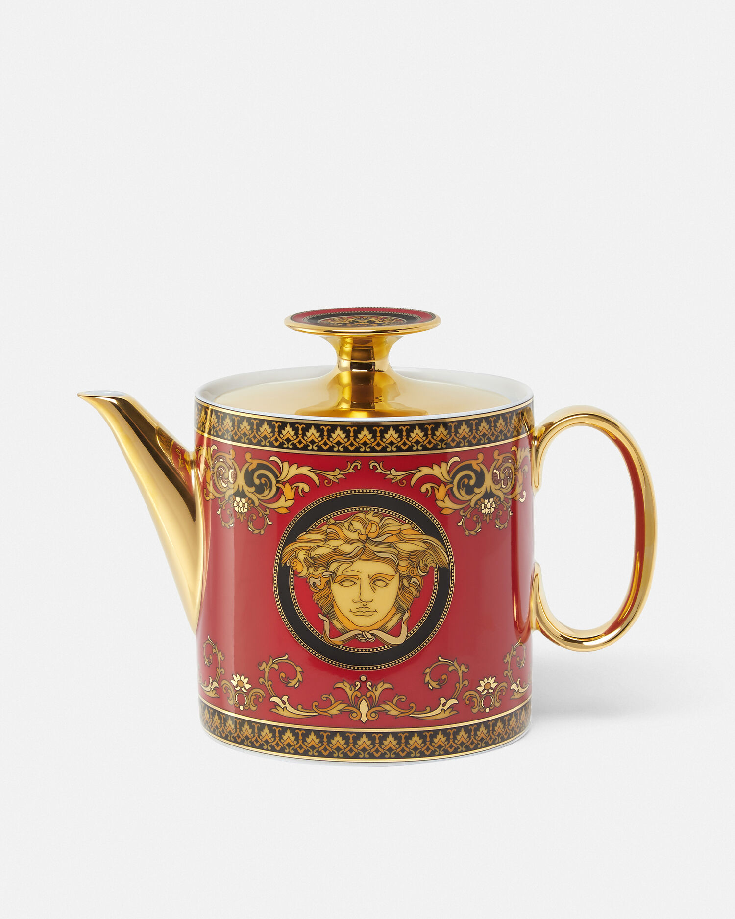 Medusa Red Teapot