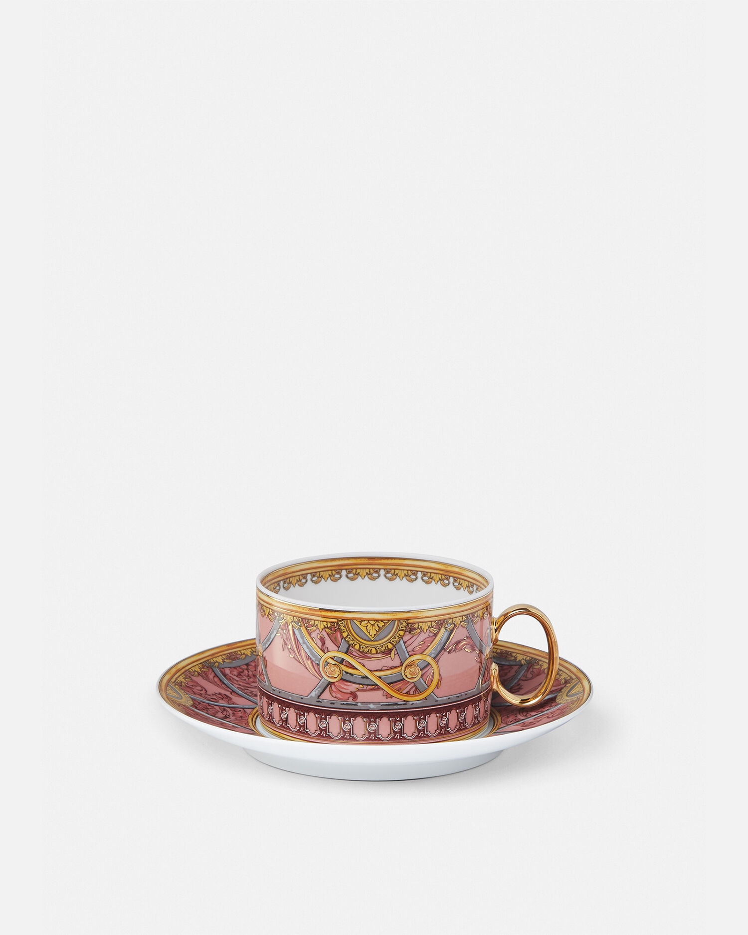 Scala del Palazzo Rosa Tea Cup & Saucer