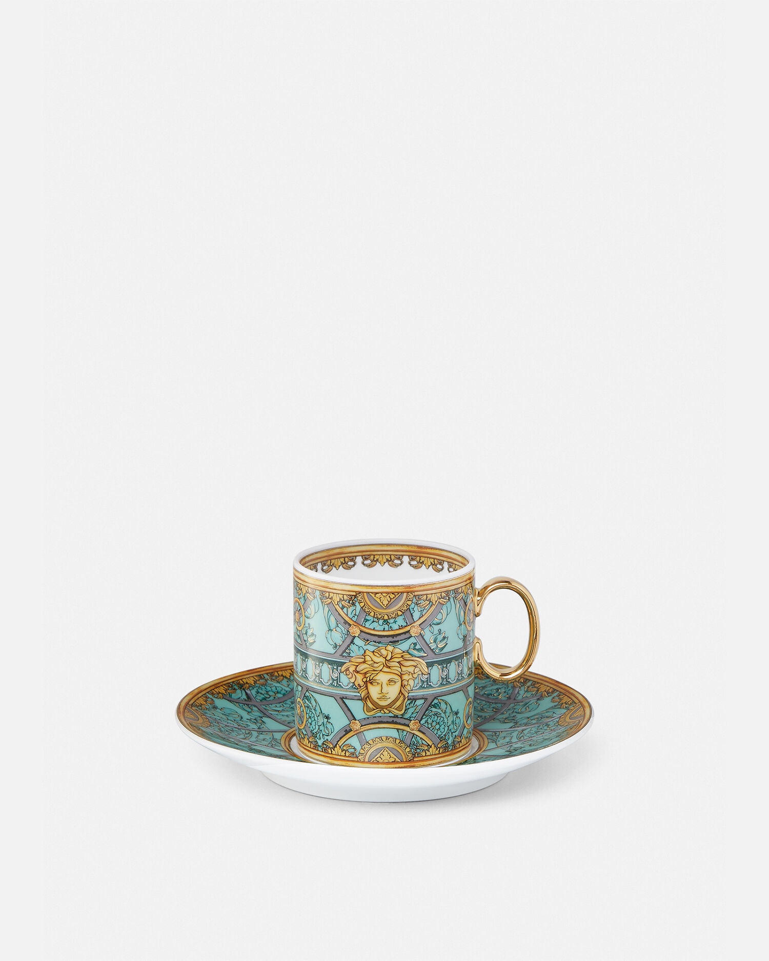 Scala del Palazzo Verde Espresso Cup & Saucer