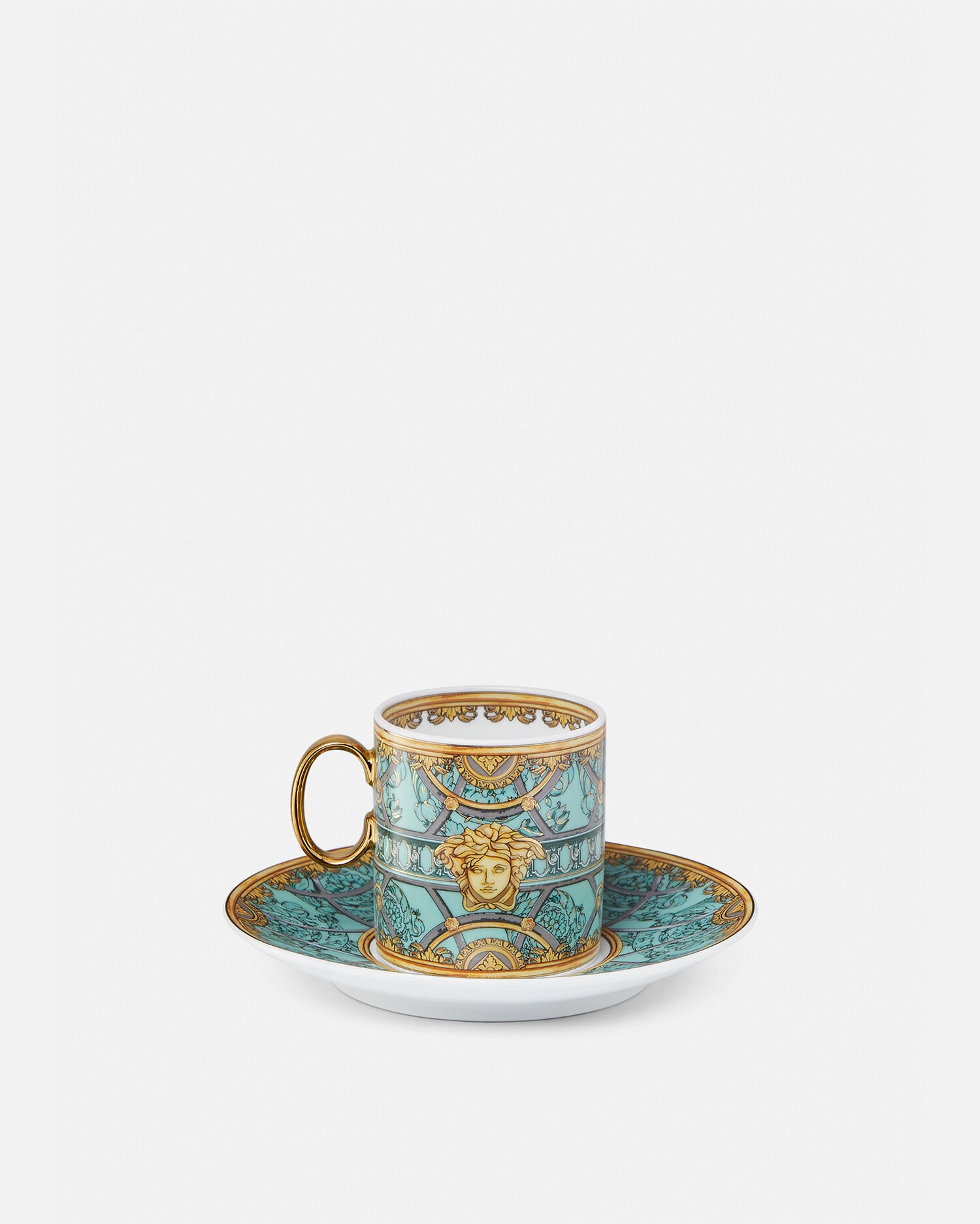Scala del Palazzo Verde Espresso Cup & Saucer