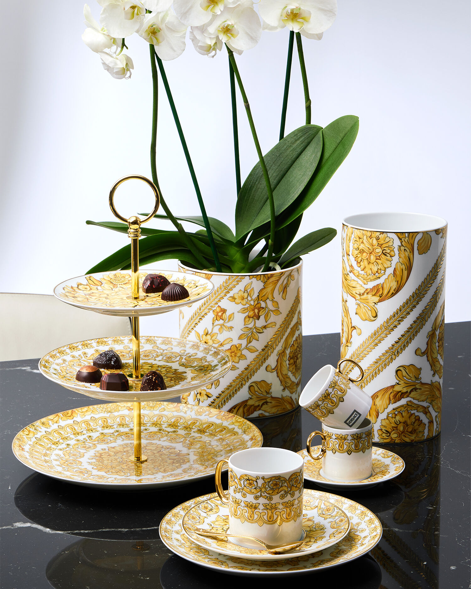 Medusa Rhapsody Espresso Cup & Saucer
