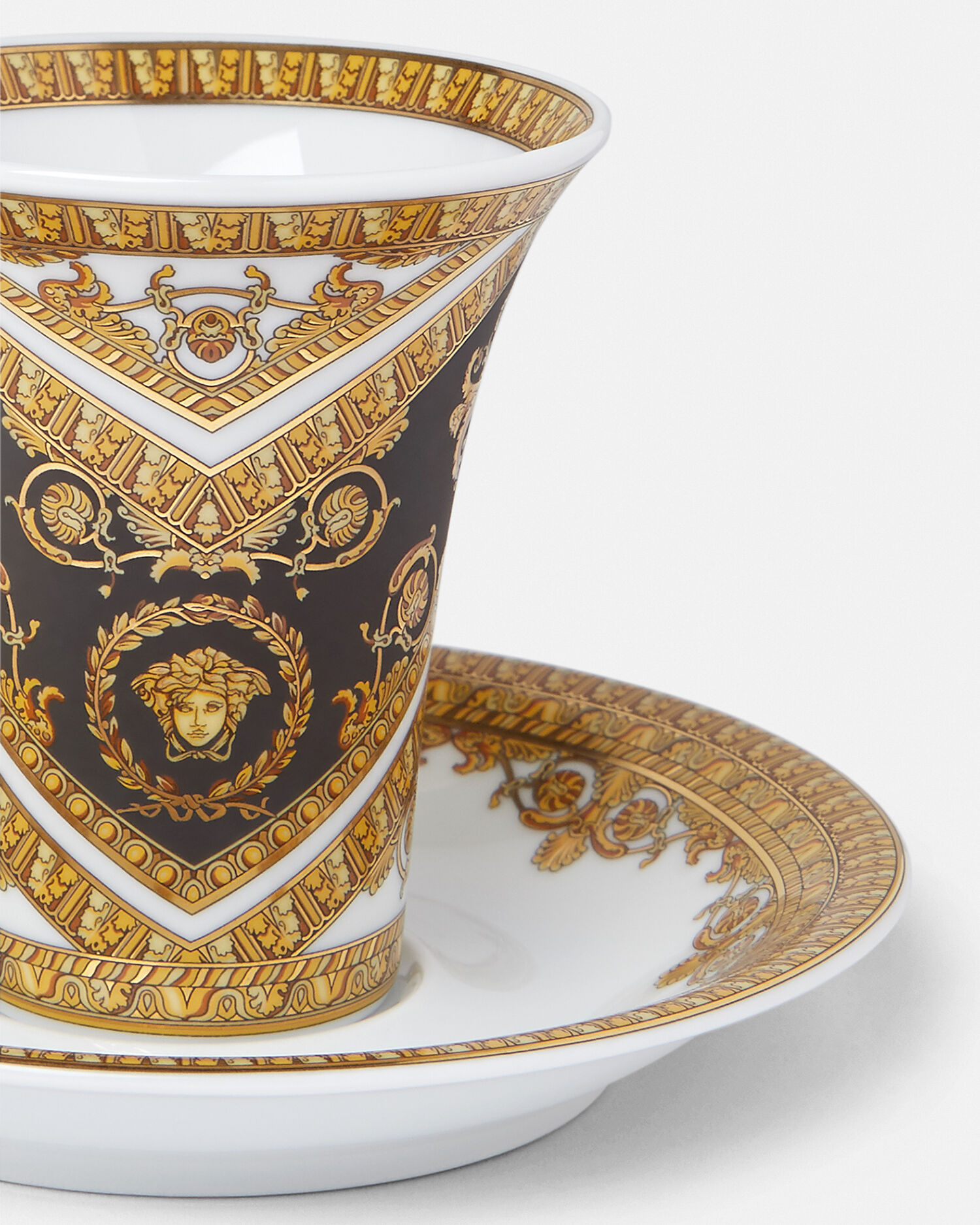 Baroque Espresso Cup & Saucer