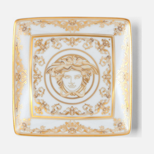 Medusa Gala Square Plate 11,5 cm