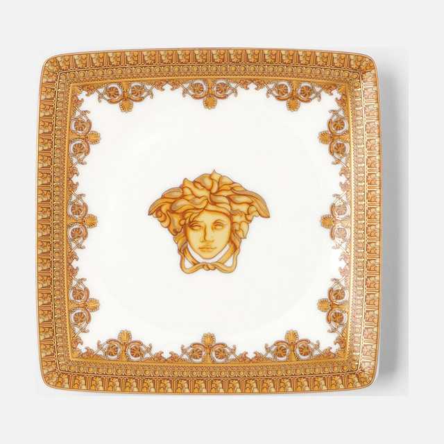 طبق I ♡ Baroque مربع 12 سم