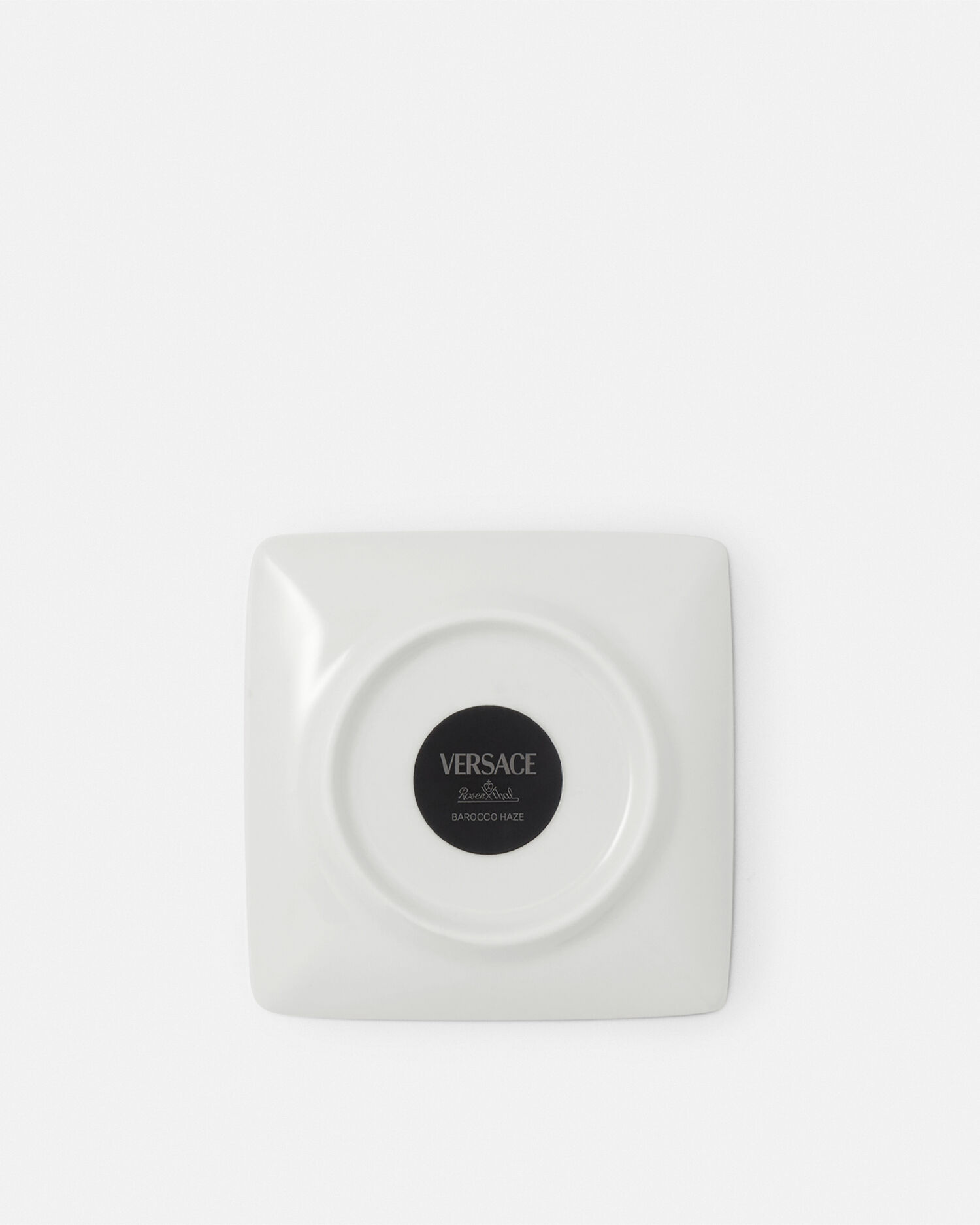 Barocco Square Plate Black 11,5 cm