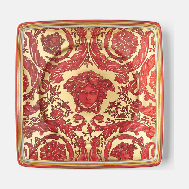 Medusa Garland Square Plate 11,5 cm