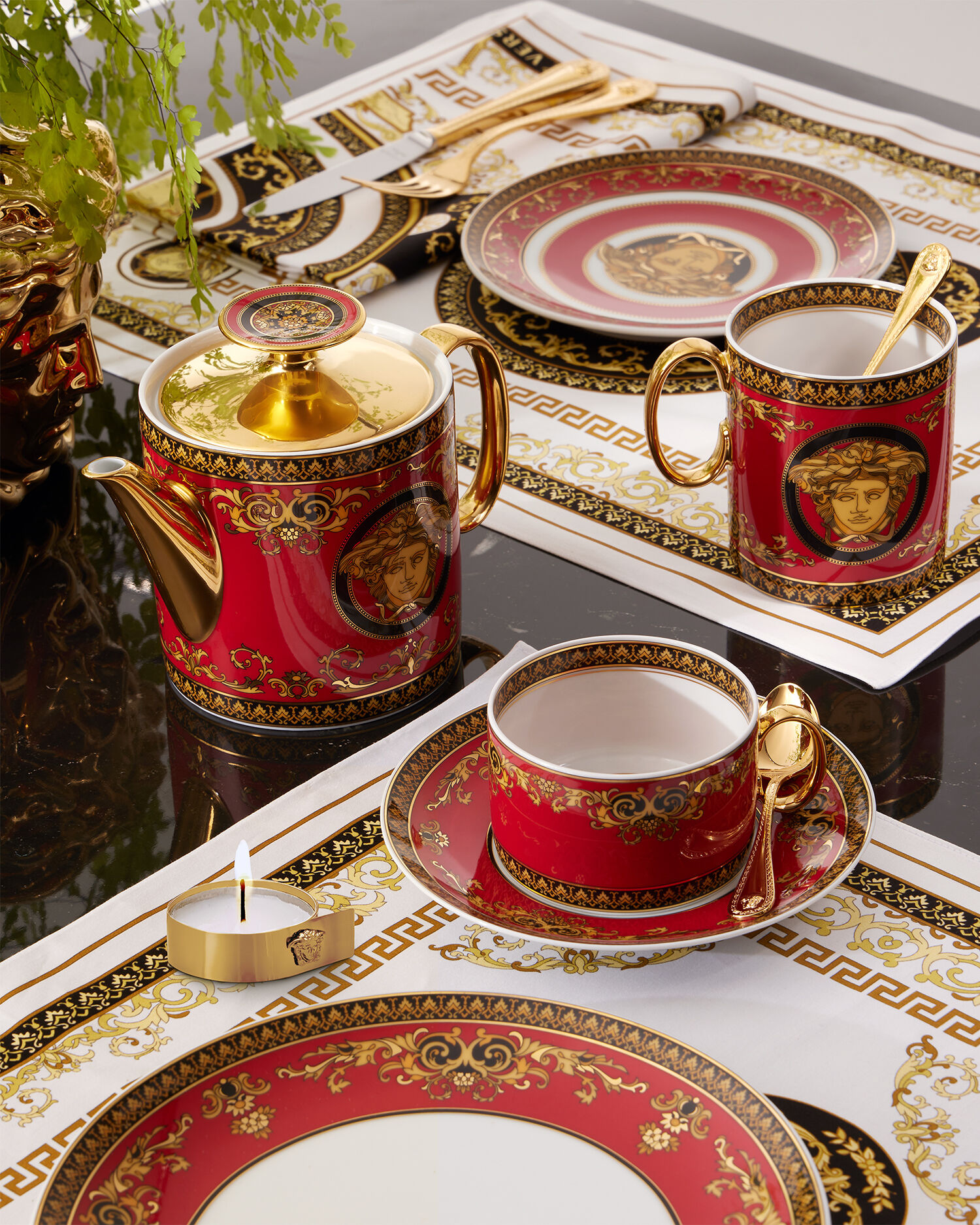 Medusa Red Mug