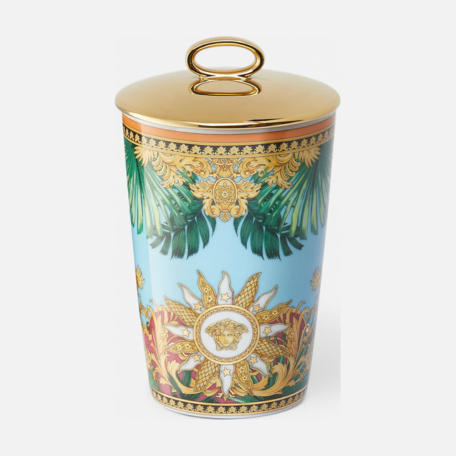 Ароматическая Свеча Versace Jungle Animalier – Аромат Le Jardin de Versace