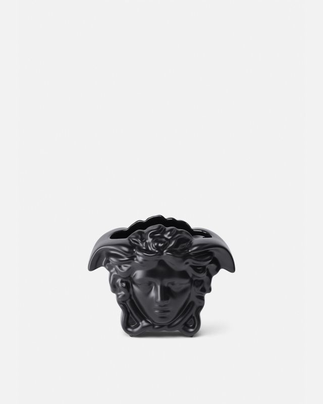 Medusa Grande Black Vase 9 cm