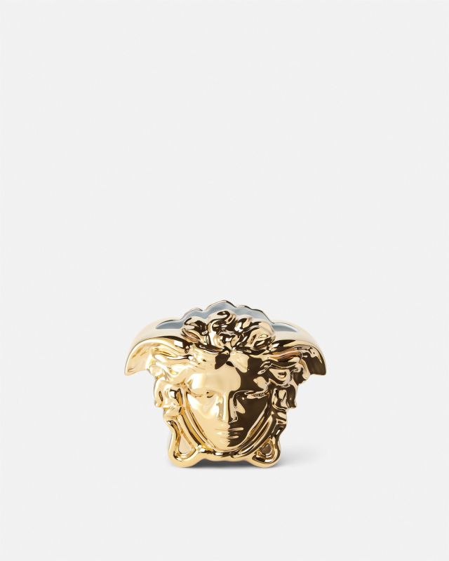 Medusa Grande Gold Vase 9 cm
