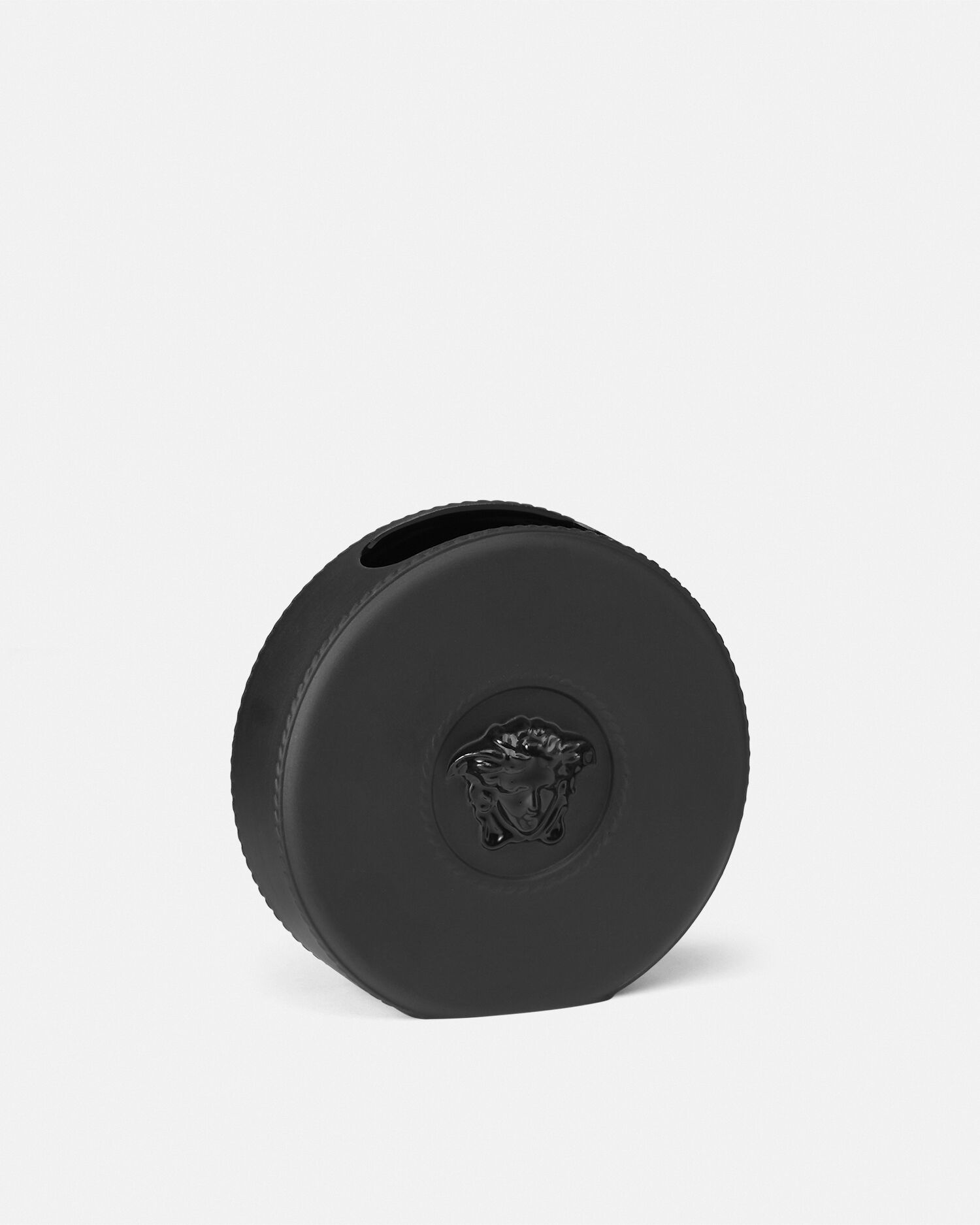 La Medusa Round Black Vase 10 cm