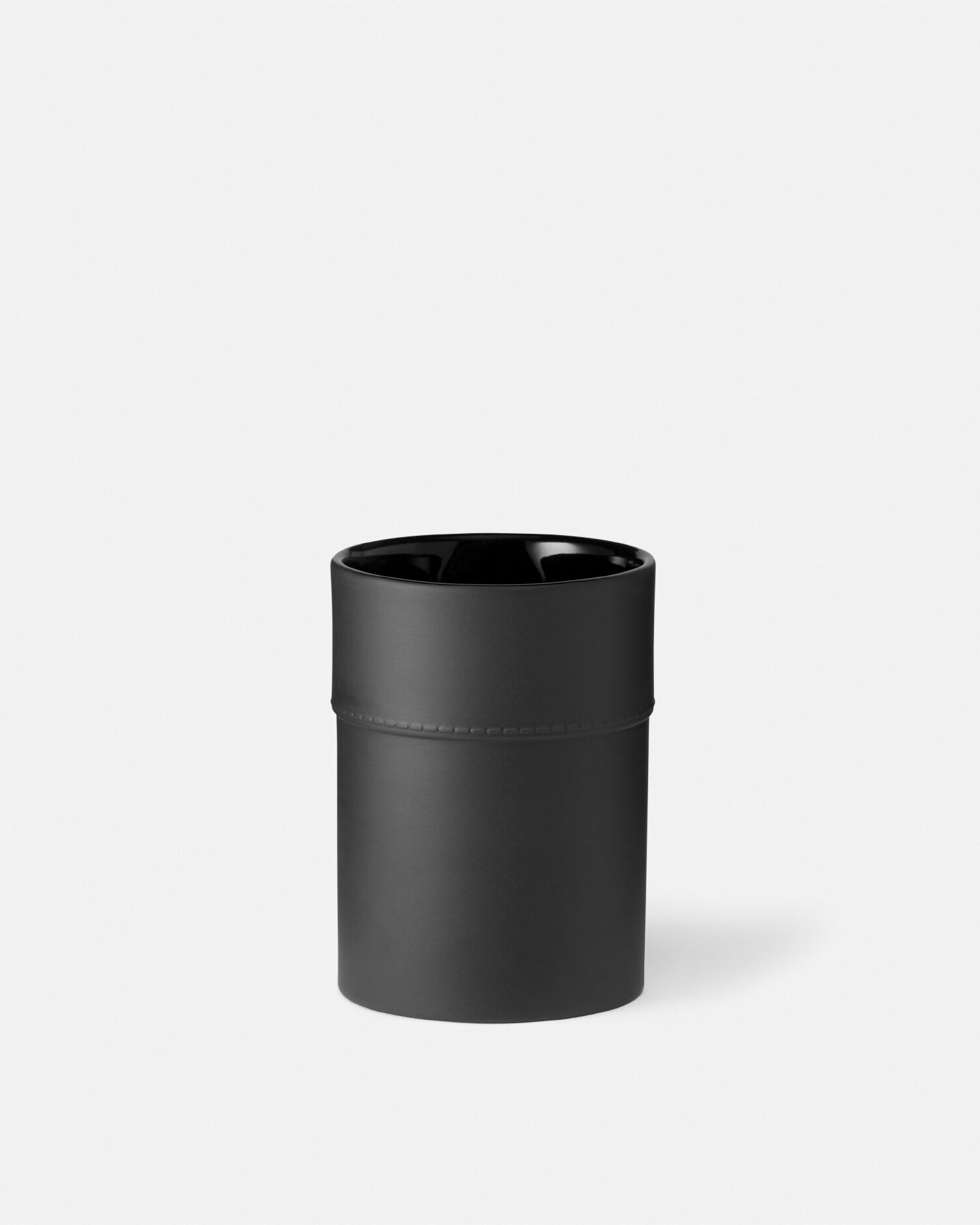 La Medusa Round Black Vase 10 cm