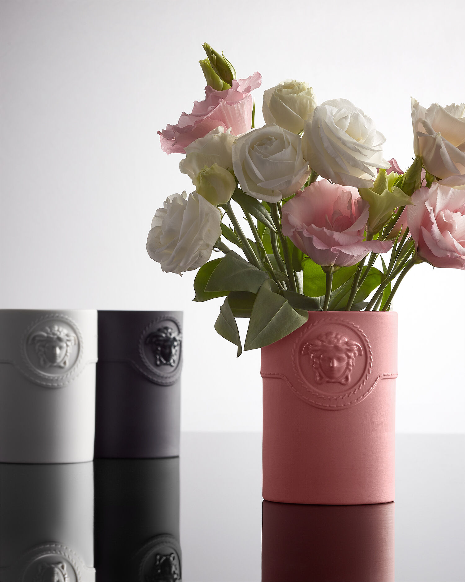 La Medusa Round Pink Vase 10 cm