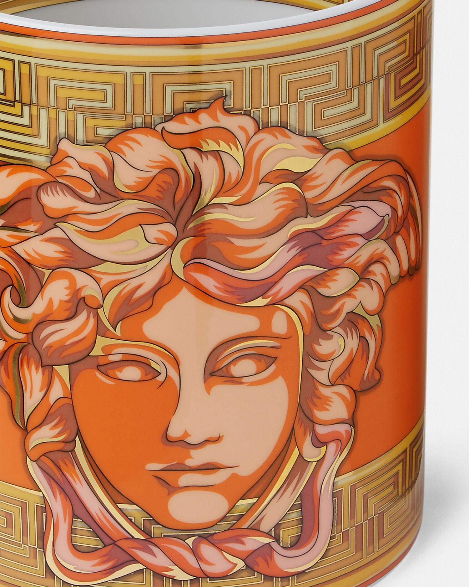 Medusa Amplified Red Vase 18 cm