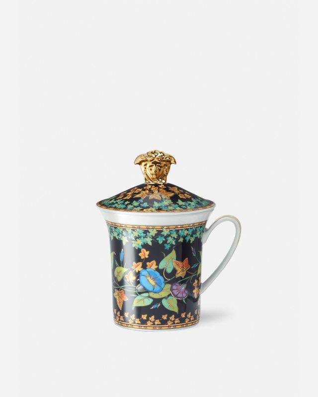 كوب Gold Ivy الفاخر بغطاء La Medusa
