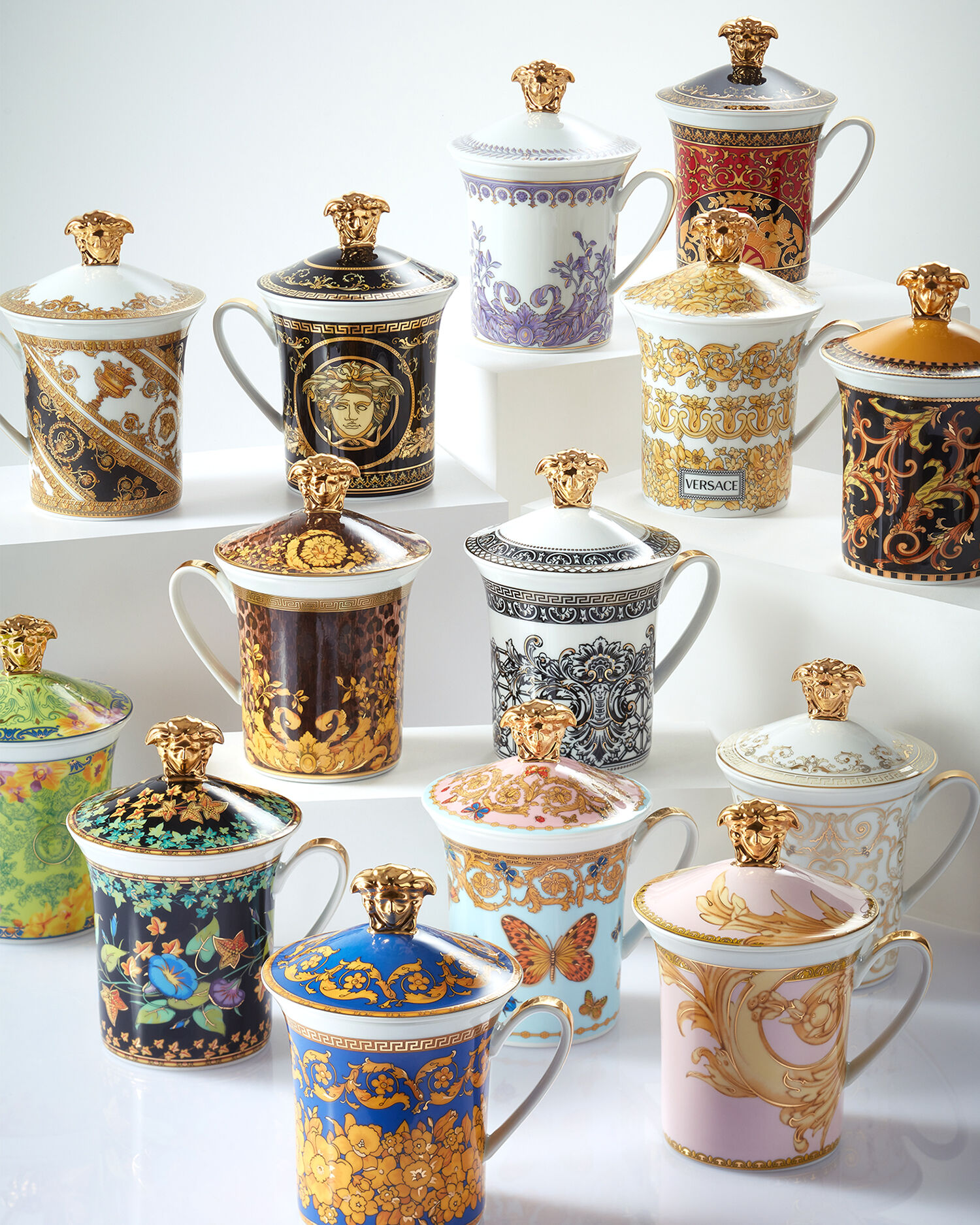 Floralia Blue Mug