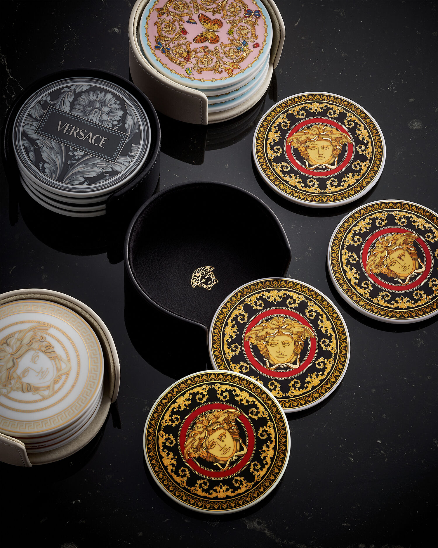 Medusa Coaster 4-Set