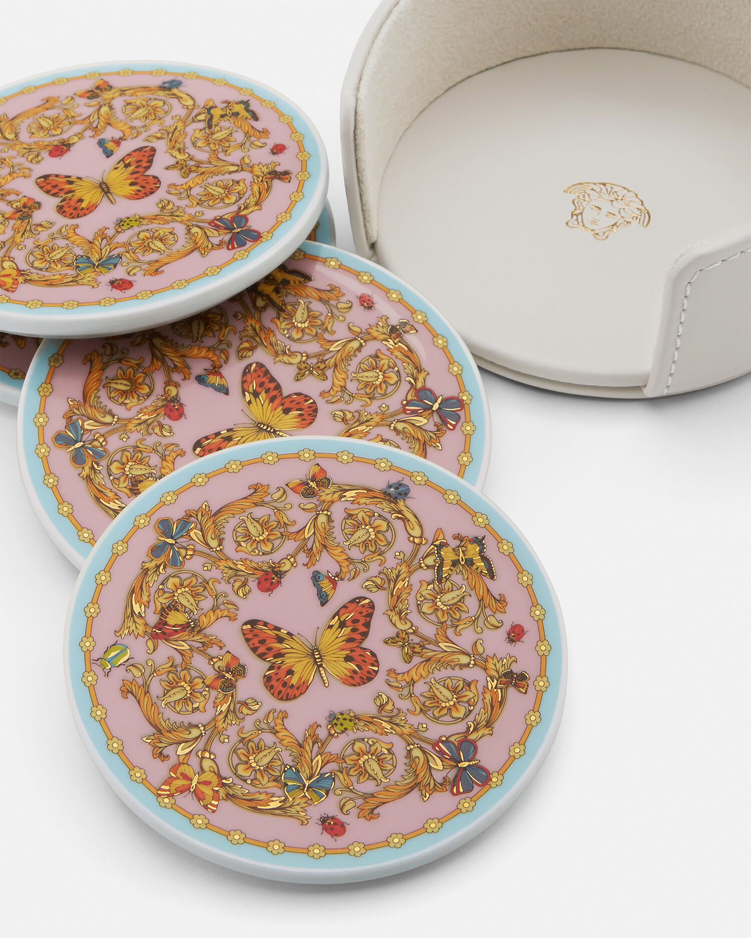 Le Jardin de Versace Coaster 4-Set