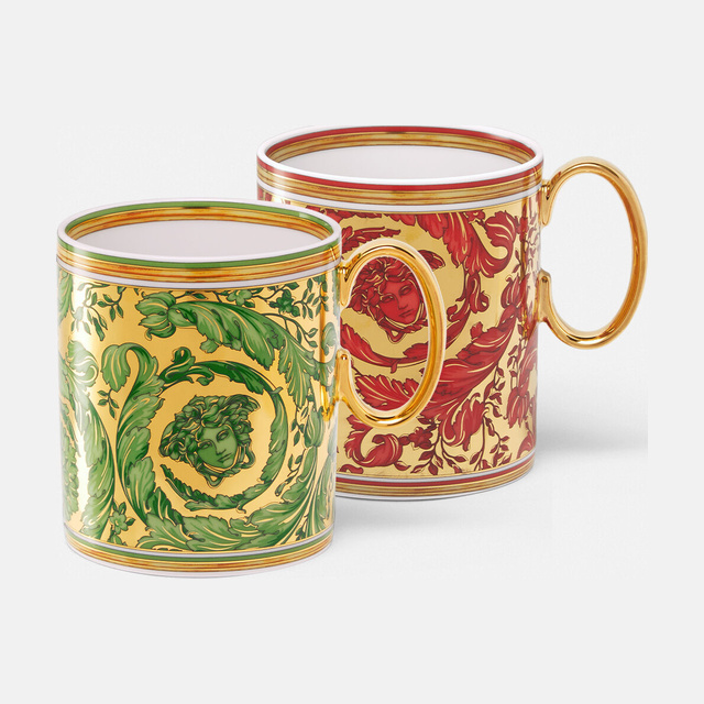 Medusa Garland Mug 2-Set