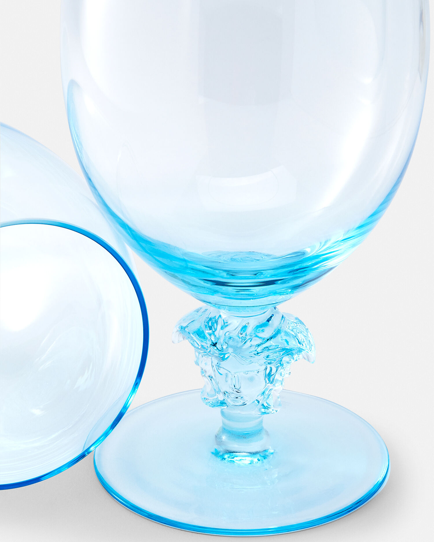 Medusa Lumiére Blue Set 2 Red Wine Goblets
