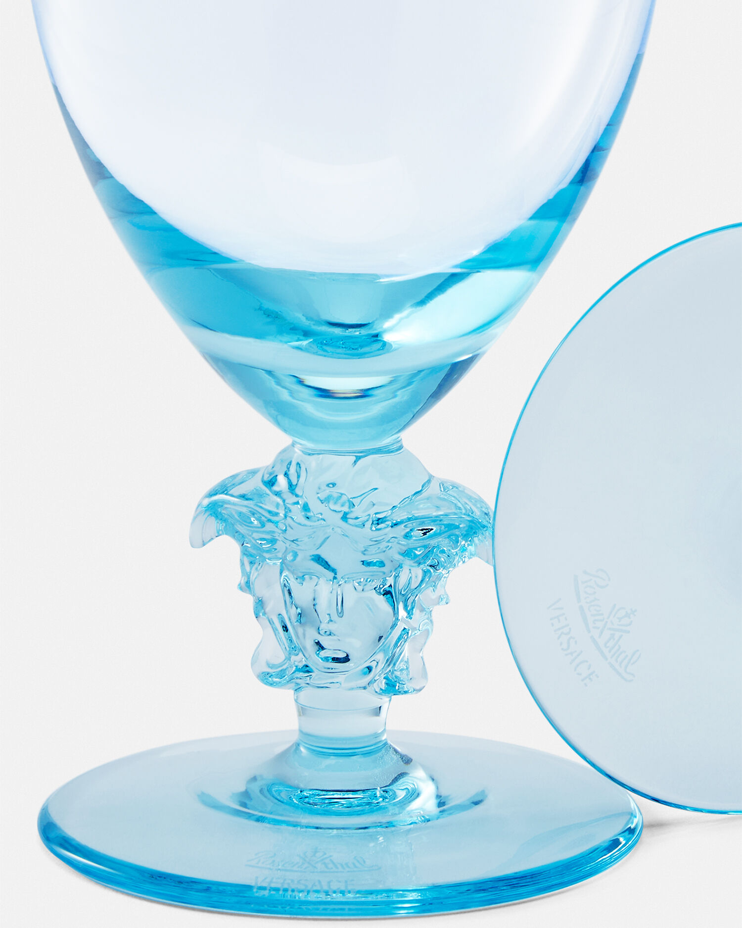 Medusa Lumiére Blue Set 2 White Wine Goblets