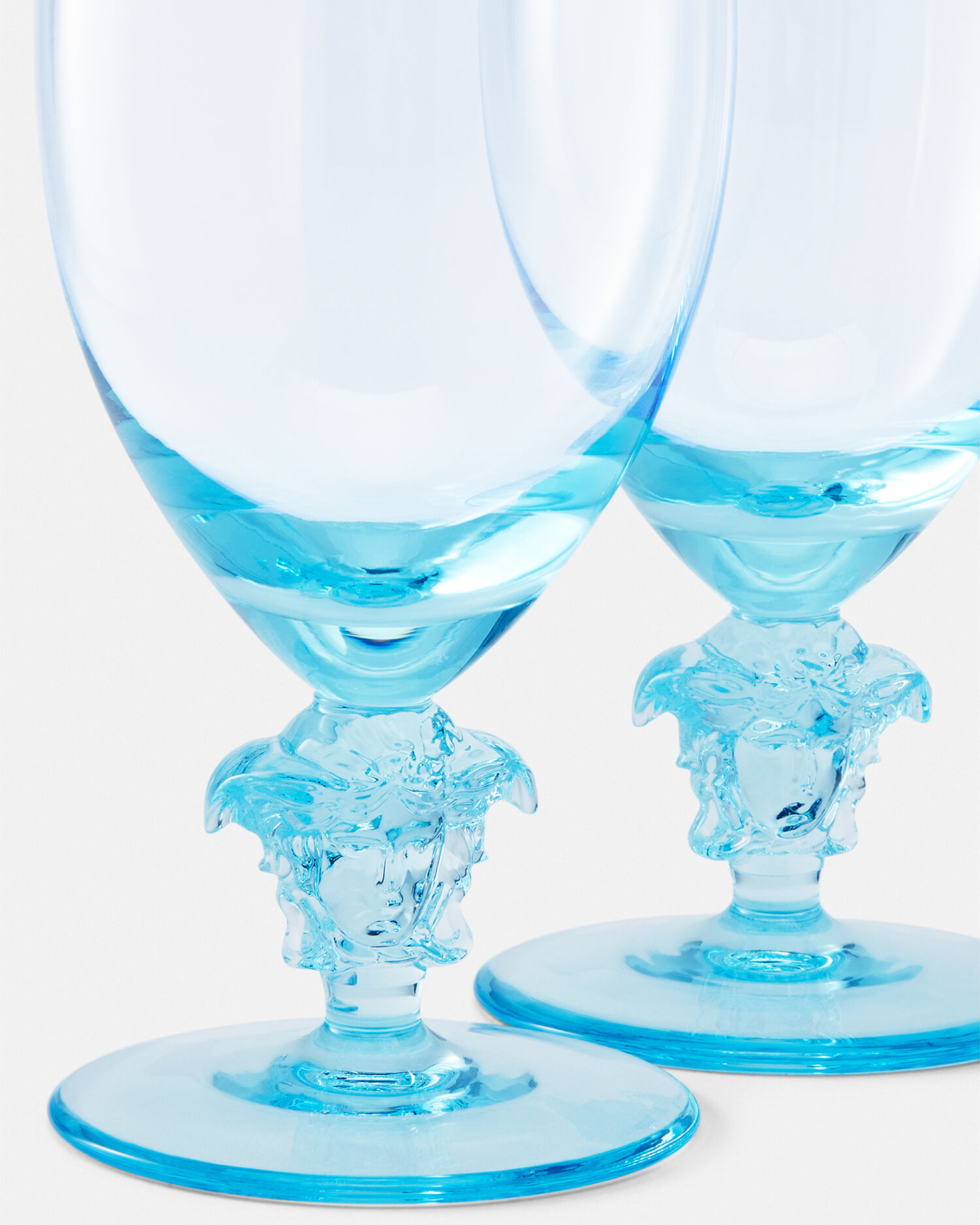 Medusa Lumiére Blue Set 2 White Wine Goblets