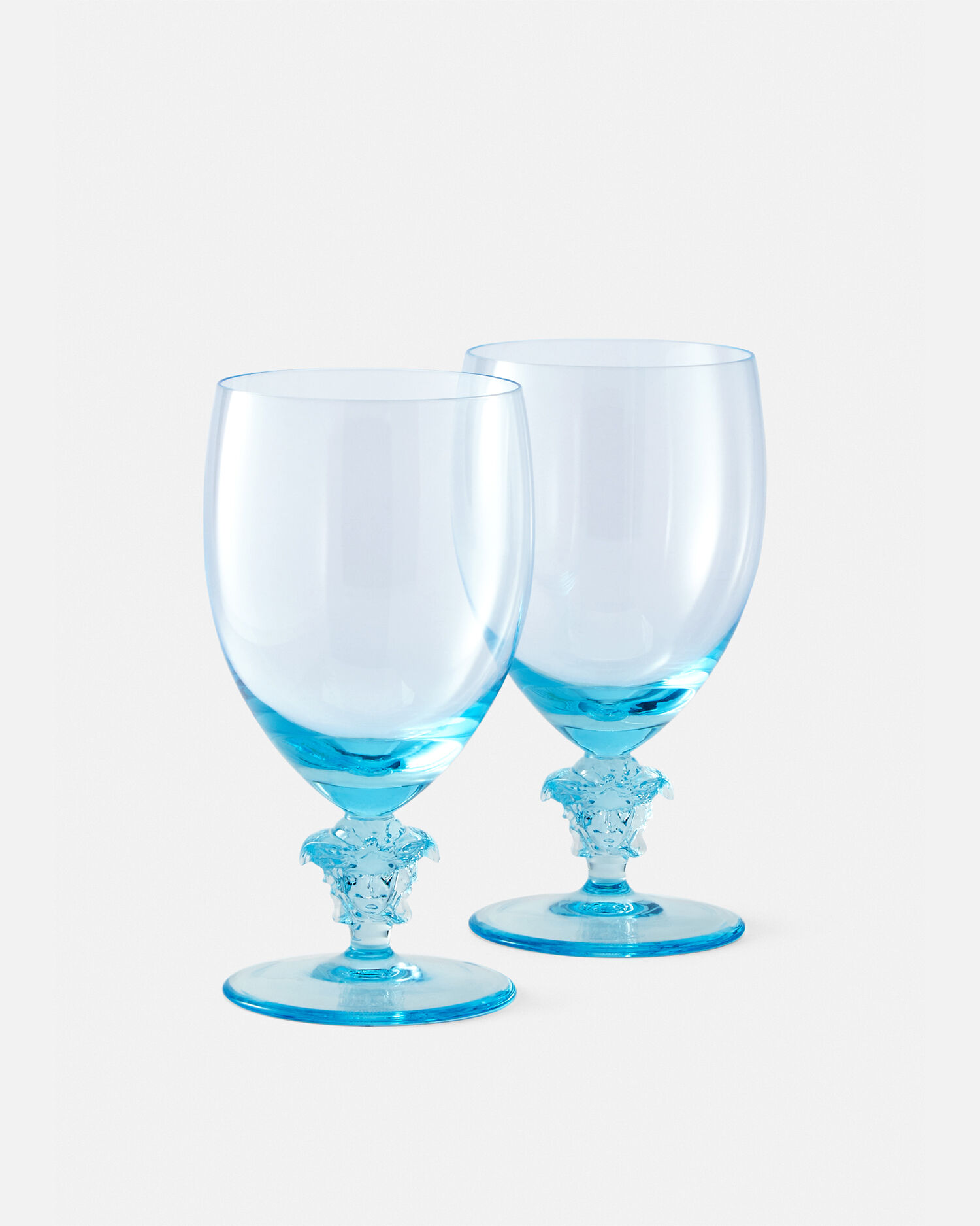 Medusa Lumiére Blue Set 2 Water Goblets