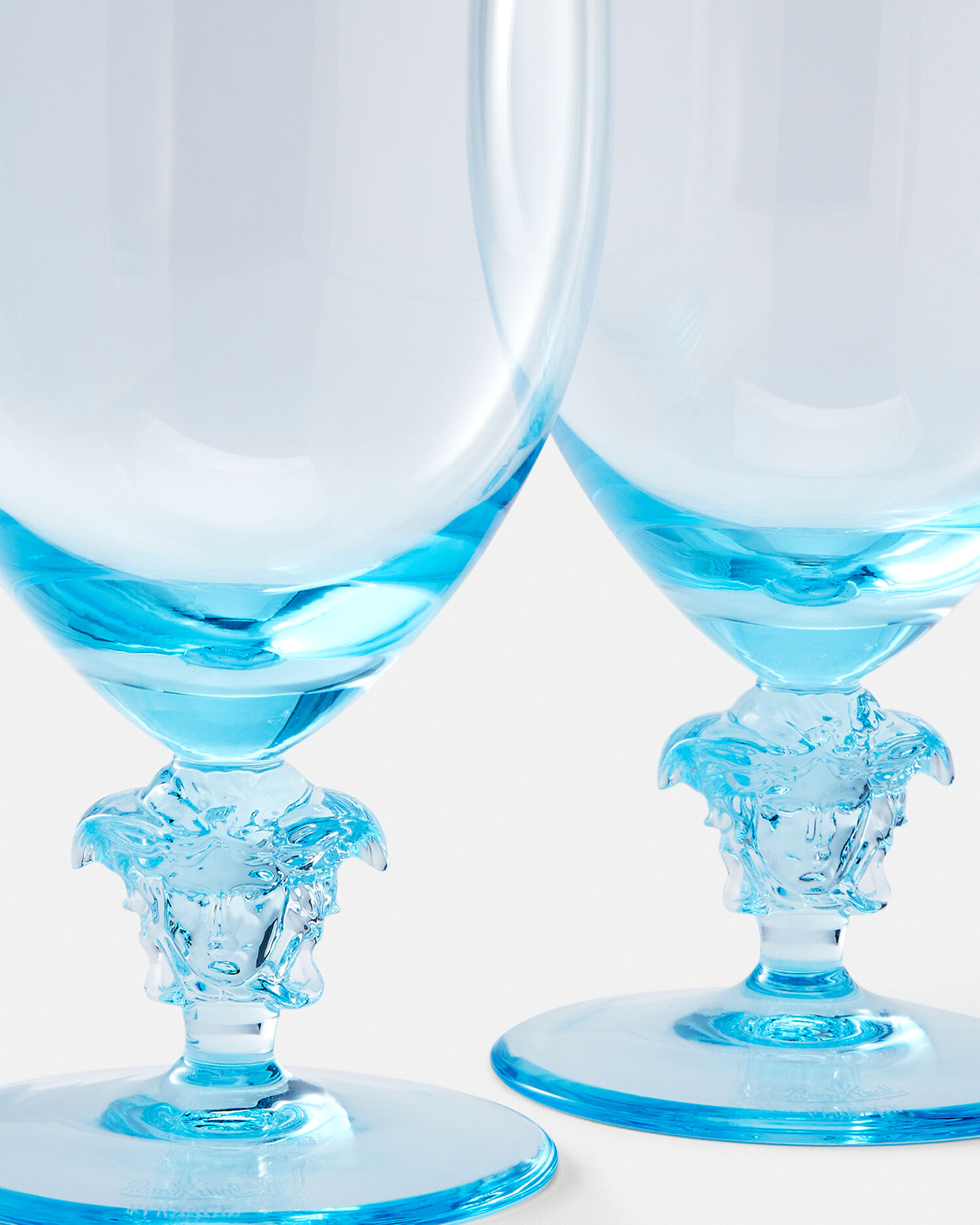 Medusa Lumiére Blue Set 2 Water Goblets
