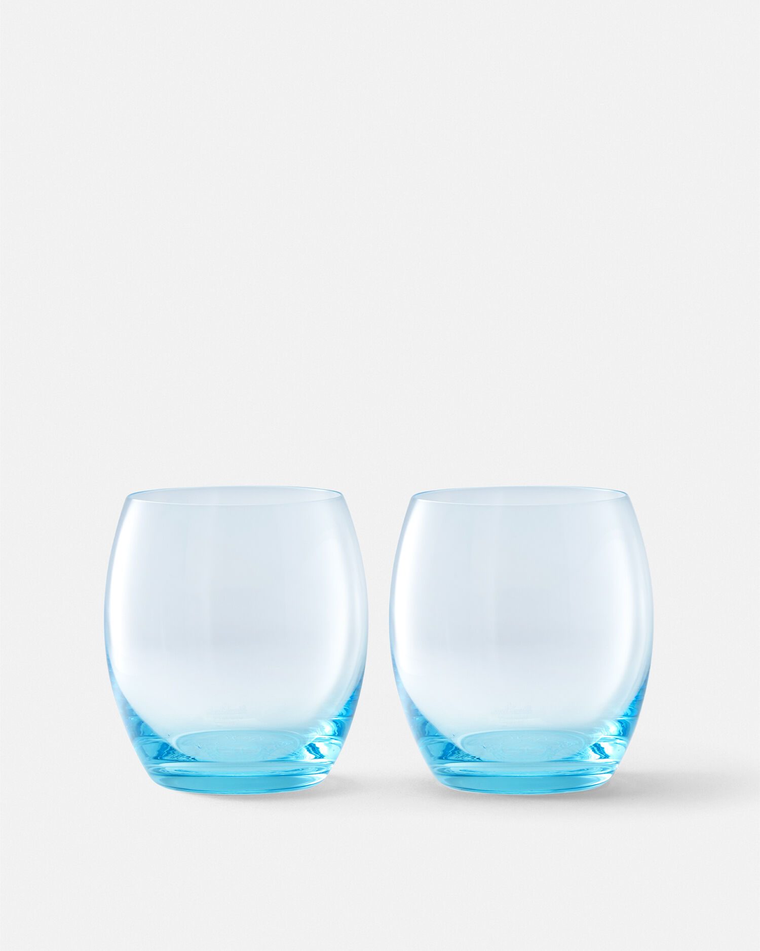 Medusa Lumiére Blue Set 2 Whiskey Glasses