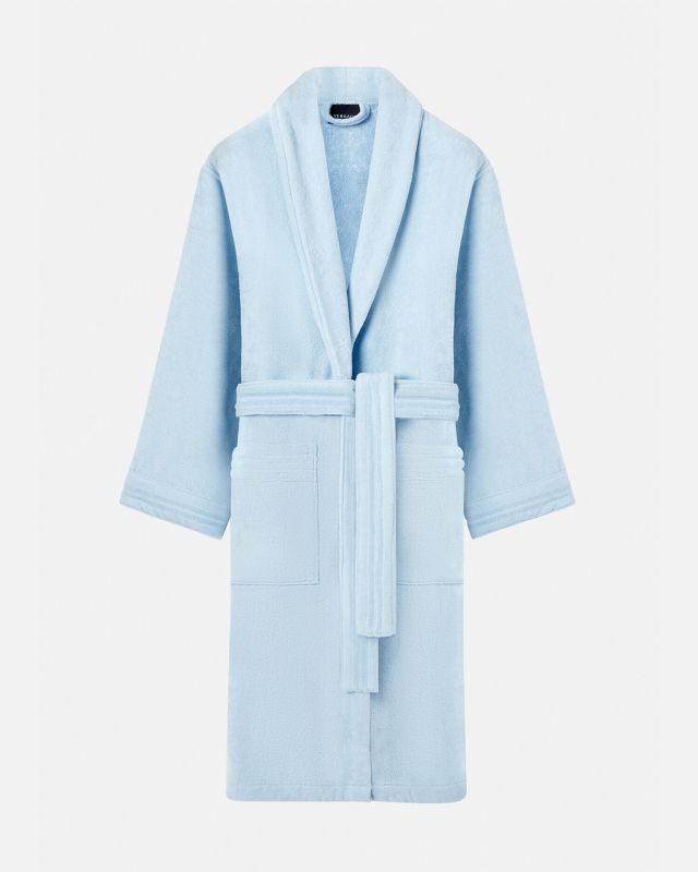 Medusa Blue Bathrobe